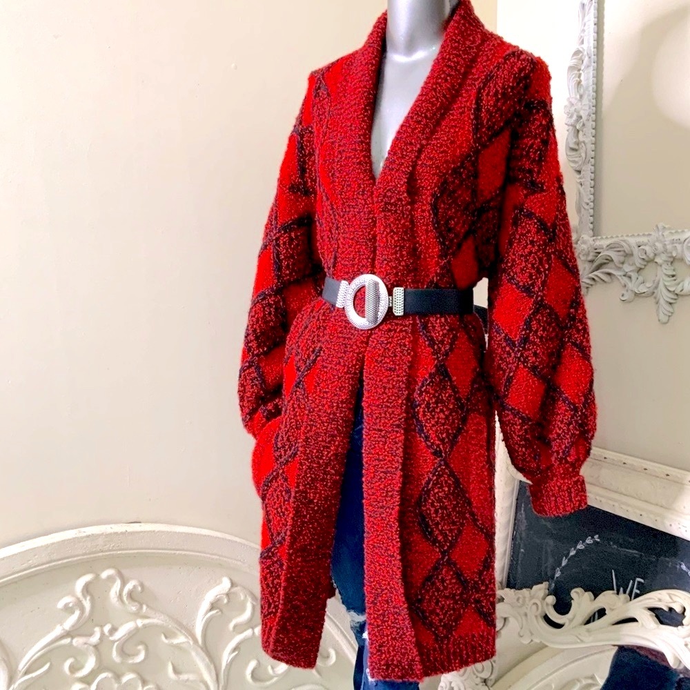 Yarn Works 3/4 Length Cardigan Sweater